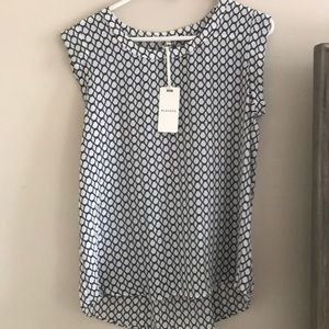 NWT Pleione Sleeveless Blouse